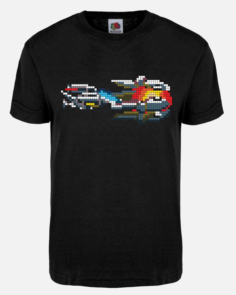 R-Type Bit Graphics Force Logo T-shirt Mens & Womens