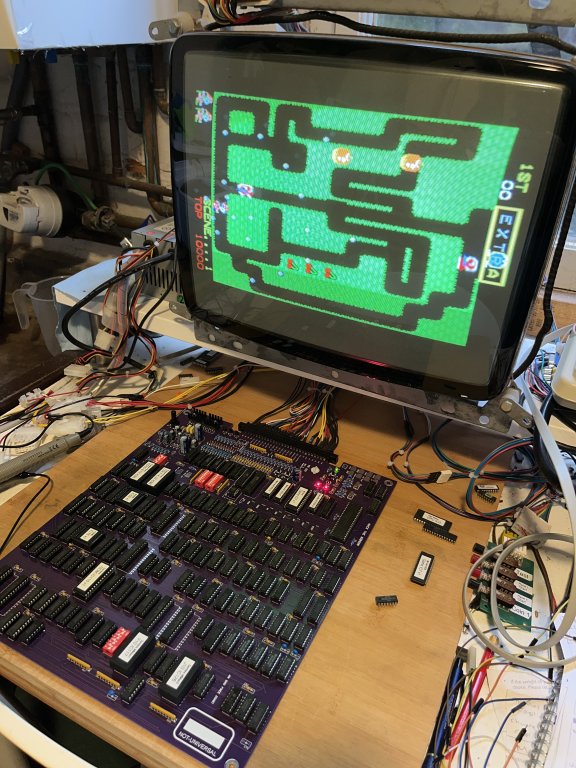 Mr Do! PCB Remake