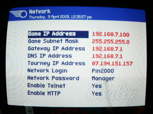 Network Menu